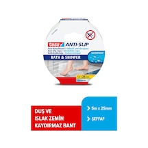 Kaydırmaz Bant, Islak Zemin İçin, 5m X 25mm