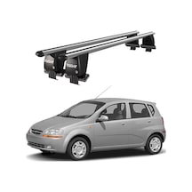 Royal Chevrolet Aveo 2005-2011 Uyumlu Gri Kilitli Ara Atkı Port Bagaj Tavan Barı