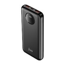 Juo MT03277 10000 mAh 22.5 W Dijital Led Ekranlı Taşınabilir Hızlı Şarj Powerbank Siyah