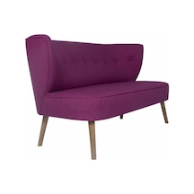 Bienville Loveseat İkili Koltuk Mor