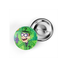 The Riddler - 44 Mm İğneli Çanta Rozeti - 5 Adet Diğer