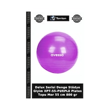 Delux Serisi Denge Stüdyo Giyim Xpt-55-purple Plates Topu Mor 55 Cm 800 Gr