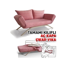 Seray Serkolaç Kılıf Sistemli Yataklı Kanepe