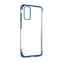 Galaxy S20 Kılıf Zore Dört Köşeli Lazer Silikon Kılıf