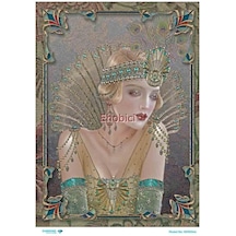 Diamond Pirinç Dekopaj Kağıdı - Wm-044