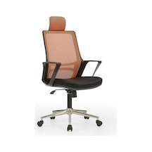 Arya1 Bilgisayar Koltuğu - Ofis - Müdür - Büro - Çalışma Sandalyesi Turuncu Siyah Renk Krom Ayaklı Turuncu Siyah Arya1 Bilgisayar Koltuğu - Ofis - Müdür - Büro - Çalışma Sandalyesi Turuncu Siyah Renk Krom Ayaklı Turuncu Siyah