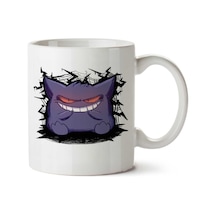 Gengar011 İki Tarafı Baskılı Kupa Bardak Çok Renkli