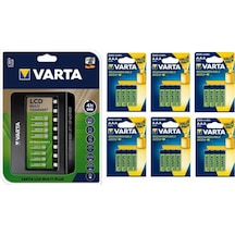 Varta Multi Plus 8Li Şarj Cihazı 24*800 Mah Aaa Şarjlı Pil