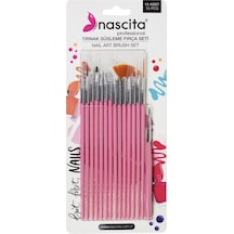 Nascita 05 Tırnak Fırça Seti Pembe 5'li