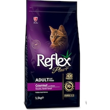 Reflex Plus Gourmet Tavuklu Renkli Taneli Yetişkin Kedi Maması 1500 G