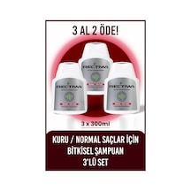 Rectiwa Kuru ve Normal Saçlar için Şampuan 3 x 300 ML