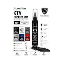 Peugeot Rötuş Boya Kalemi Ktv Nera Black Siyah 2si1arada Çizik Giderici