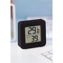 Lexroo Mini Sıcaklık Nem Ölçer Lcd Ekranlı Oda Termometre Duvara Takılabilen Masaüstü Isı