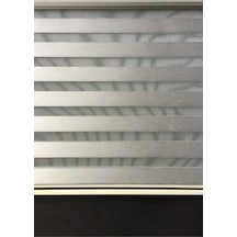 Işık Güneş Geçirmeyen Blackout Karartma Zebra Stor Perde Gri - 97209573 Gri