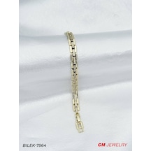 Bileklik Metal Işıltılı Stil Model 15dec9 Çok Renkli