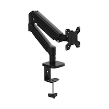 13"-32" Uyumlu Hareketli Tekli Monitör Standı Gazlı Tam Hareketli Yükseklik Ayarlı Masa Askı Aparatı