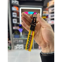 Sarı Ferrari Bez Anahtarlık