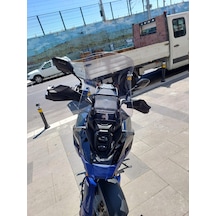 Suzuki Vstrom 800 De Uzun Ön Cam Açık Füme 47cm 4mm Zeus Vstrom800
