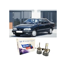 Ford Scorpio Led Xenon Uzun + Kısa Far Ampulü H4 Mono Yeni Seri Beyaz 1985-1995