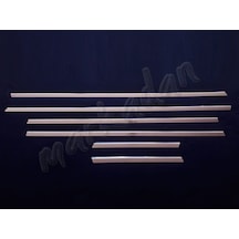 Markadan Audi 3 Hb Krom Cam Çıtası 2005-2012 6 Parça Paslanmaz  Çe