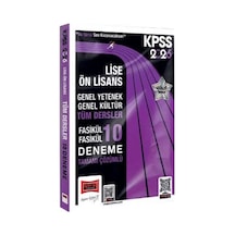 Kpss Gk-gy Lise Ön Lisans Tüm Dersler Fasikül Fasikül Tamamı Çözümlü 10 Deneme 2026