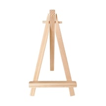 Wisdomselect 2 Adet, Çocuk Masaüstü Mini Ahşap Yaratıcı Küçük Şövale Çam Üçgen Fotoğraf Ekran Standı 9 16 Bej Havalandırma 7f7y2m