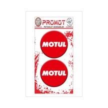 Damla Logo Sticker Motul Kabartmalı 5x5cm 02 Nötr