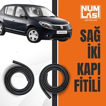 Dacia Sandero 1.nesil Sağ Ön Ve Arka Kapı Fitili-a Kalite-numlas-nm6866