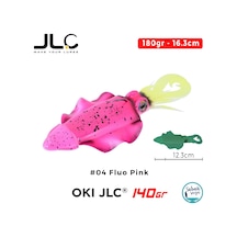 Jlc Oki 140 Set 180gr 16.3cm 04 Pink Silikon Sübye