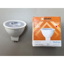 10 Adet Osaka 220v 7w 630 Lümen 4000 Kelvin Ilık Beyaz Mr 16 Led Spot 1