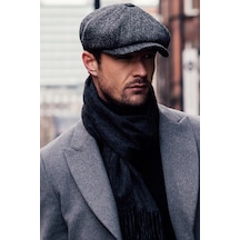 Takı Dükkanı Peaky Blinders Şapka Newsboy Trend 8 Parça Kasket Fötr Cp224P