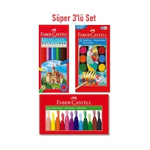 Faber Castell Kuru Boya Sulu Boya Pastel Boya Seti