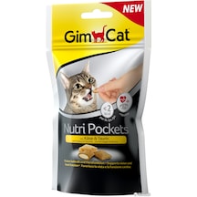 Gimcat Nutri Pockets Peynirli ve Taurinli Kedi Ödül Maması 60 G