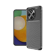 Spark 30 Pro Kılıf Auto Focus Karbon Kapak - Siyah Bz8683140840921