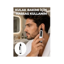 Hassas 3d Bıçaklı Kulak Ve Burun Tıraş Makinesi Yeni Nesil Renkli