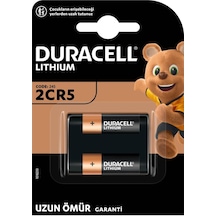 Duracell Özel Yüksek Güçlü Lityum 245 Fotoğraf Pili 6V (2CR5 / 245)