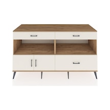 Kronos Konsol 2 Raflı 3 Çekmeceli 2 Kapaklı 176x59x99 Çam-aytaşı Çam-aytaşı