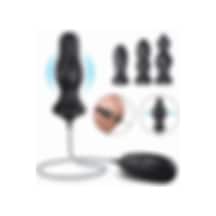 Red Fox Titreşimli Ve Şarjlı Şişirilebilir Anal Set