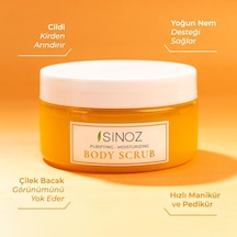 Sinoz Body Scrub Besleyici Arındırıcı Nemlendirici Vücut Peelingi 200 Gr