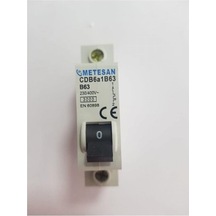 METESAN 1x63A B TİP 3KA SİGORTA 12 ADET
