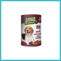 Jungle Köpek Konserve Kuzulu 400gr 1 Adet Dfnbez