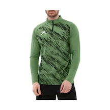 Raru Erkek Yarım Fermuarlı Sweatshirt Dıgnus Haki