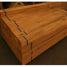 1,8x8x120 Cm Silinmiş Tahta 10 Adet Emprenyeli