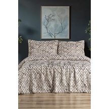 Ceres 3 Parça Çift Kişilik Pike Takımı 230x250 Krem Krem