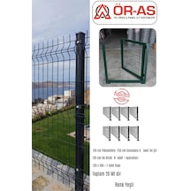 Panel Çit Takım 120 Cm Yükseklik 20 Mt Uzunluk 120 X 100 Kapı