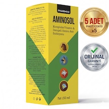 Pharmax Aminosol 150 Ml X 5 Adet Ekonomik Set İştah Açıcı Ve Bağışıklık Güçlendirici Multivitamin Pharmax Aminosol 150 Ml X 5 Adet Ekonomik Set İştah Açıcı Ve Bağışıklık Güçlendirici Multivitamin