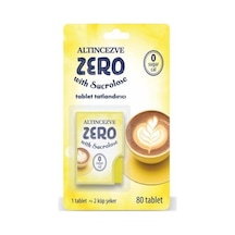Zero Tablet Tatlandırıcı 80 Tablet 10'lu Set