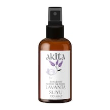 Akita Doğal Yağı Alınmamış Cam Şişe Lavanta Suyu 100 ML