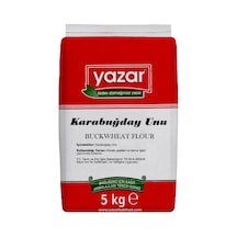 Yazar Taş Değirmende Öğütülmüş Karabuğday Unu 5 KG