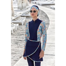 Angbutik Argento 0764-328 Kadın Body Tesettür Takımı Renkli
